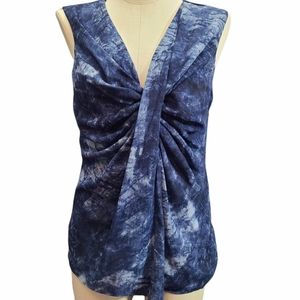 MICHAEL Kors twist front sheer top- Women's size Medium